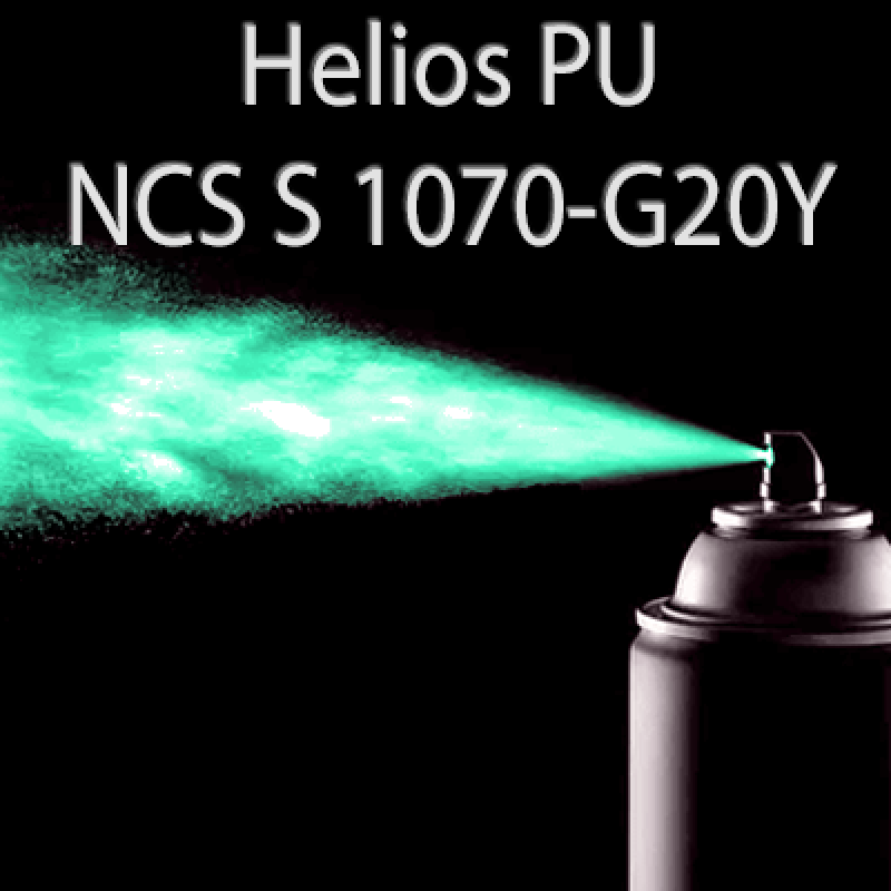 Аерозольна NCS S 1070-G20Y шовковисто матова, 1 компонентна поліуретанова емаль HELIOS PU - 400мл Аерозольна NCS S 1070-G20Y шовковисто матова, 1 компонентна поліуретанова емаль HELIOS PU - 400мл