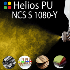 NCS S 1080-Y шовковисто матова, 1 компонентна високоеластична поліуретанова емаль HELIOS PU - 1кг