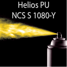 Аерозольна NCS S 1080-Y шовковисто матова, 1 компонентна поліуретанова емаль HELIOS PU - 400м