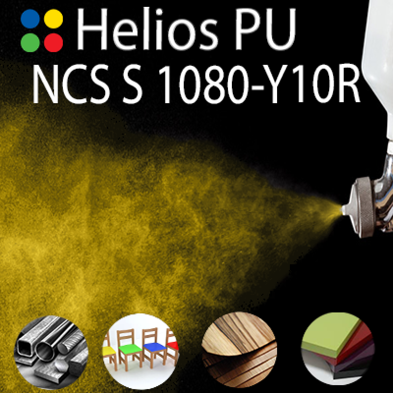 NCS S 1080-Y10R шовковисто матова, 1 компонентна високоеластична поліуретанова емаль HELIOS PU - 1кг NCS S 1080-Y10R шовковисто матова, 1 компонентна високоеластична поліуретанова емаль HELIOS PU - 1кг