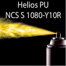 Аерозольна NCS S 1080-Y10R шовковисто матова, 1 компонентна поліуретанова емаль HELIOS PU - 400м