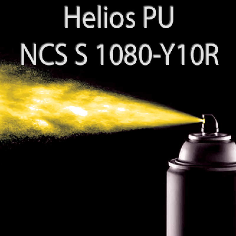 Аерозольна NCS S 1080-Y10R шовковисто матова, 1 компонентна поліуретанова емаль HELIOS PU - 400м Аерозольна NCS S 1080-Y10R шовковисто матова, 1 компонентна поліуретанова емаль HELIOS PU - 400м