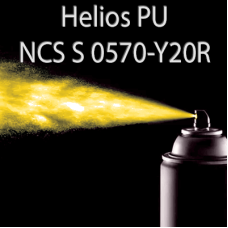 Аерозольна NCS S 0570-Y20R шовковисто матова, 1 компонентна поліуретанова емаль HELIOS PU - 400м