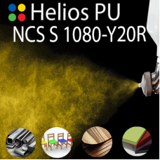 NCS S 1080-Y20R шовковисто матова, 1 компонентна високоеластична поліуретанова емаль HELIOS PU - 1кг
