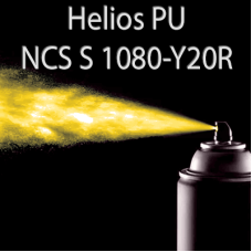 Аерозольна NCS S 1080-Y20R шовковисто матова, 1 компонентна поліуретанова емаль HELIOS PU - 400м