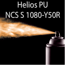 Аерозольна NCS S 1080-Y50R шовковисто матова, 1 компонентна поліуретанова емаль HELIOS PU - 400м