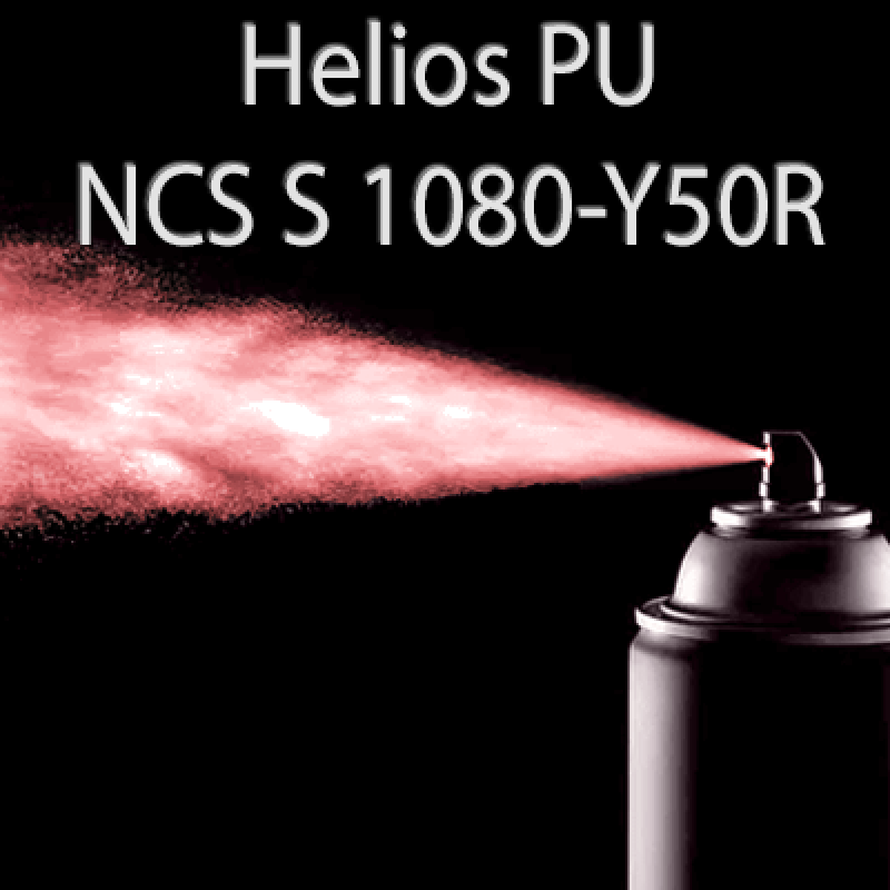 Аерозольна NCS S 1080-Y90R шовковисто матова, 1 компонентна поліуретанова емаль HELIOS PU - 400м Аерозольна NCS S 1080-Y90R шовковисто матова, 1 компонентна поліуретанова емаль HELIOS PU - 400м