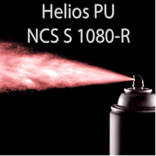 Аерозольна NCS S 1080-R шовковисто матова, 1 компонентна поліуретанова емаль HELIOS PU - 400м
