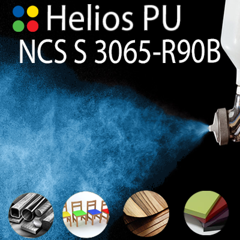 NCS S 3065-R90B шовковисто матова, 1 компонентна високоеластична поліуретанова емаль HELIOS PU - 1кг NCS S 3065-R90B шовковисто матова, 1 компонентна високоеластична поліуретанова емаль HELIOS PU - 1кг