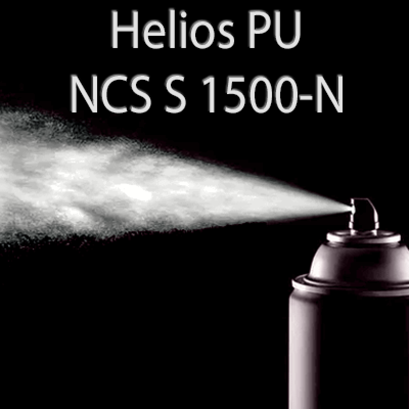 Аерозольна NCS S 1500-N шовковисто матова, 1 компонентна поліуретанова емаль HELIOS PU - 400м Аерозольна NCS S 1500-N шовковисто матова, 1 компонентна поліуретанова емаль HELIOS PU - 400м