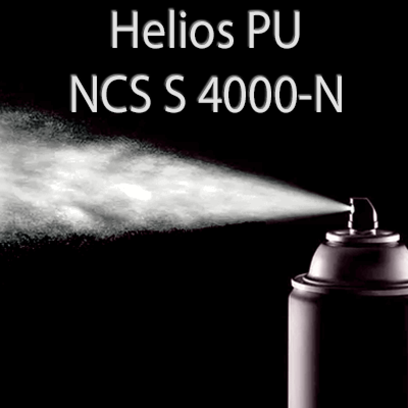 Аерозольна NCS S 4000-N шовковисто матова, 1 компонентна поліуретанова емаль HELIOS PU - 400м Аерозольна NCS S 4000-N шовковисто матова, 1 компонентна поліуретанова емаль HELIOS PU - 400м