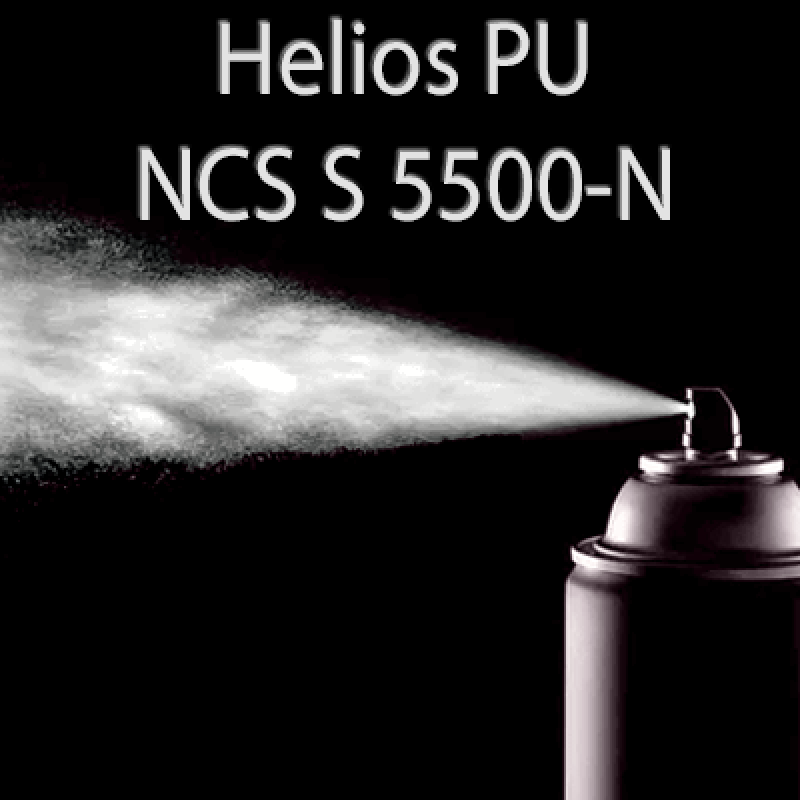 Аерозольна NCS S 5500-N шовковисто матова, 1 компонентна поліуретанова емаль HELIOS PU - 400м Аерозольна NCS S 5500-N шовковисто матова, 1 компонентна поліуретанова емаль HELIOS PU - 400м