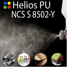NCS S 8502-Y шовковисто матова, 1 компонентна високоеластична поліуретанова емаль HELIOS PU - 1кг