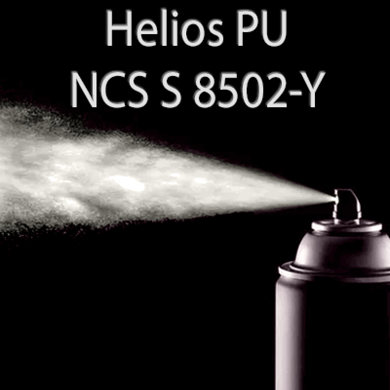 Аерозольна NCS S 8502-Y шовковисто матова, 1 компонентна поліуретанова емаль HELIOS PU - 400м Аерозольна NCS S 8502-Y шовковисто матова, 1 компонентна поліуретанова емаль HELIOS PU - 400м