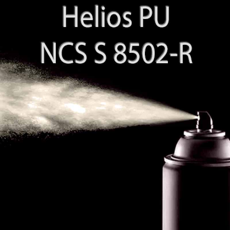 Аерозольна NCS S 8502-R шовковисто матова, 1 компонентна поліуретанова емаль HELIOS PU - 400м Аерозольна NCS S 8502-R шовковисто матова, 1 компонентна поліуретанова емаль HELIOS PU - 400м
