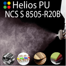 NCS S 8505-R20B шовковисто матова, 1 компонентна високоеластична поліуретанова емаль HELIOS PU - 1кг