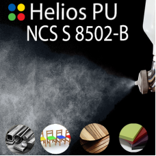 NCS S 8502-B шовковисто матова, 1 компонентна високоеластична поліуретанова емаль HELIOS PU - 1кг