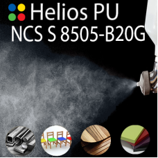 NCS S 8505-B20G шовковисто матова, 1 компонентна високоеластична поліуретанова емаль HELIOS PU - 1кг