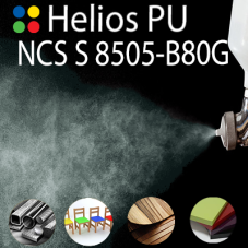 NCS S 8505-B80G шовковисто матова, 1 компонентна високоеластична поліуретанова емаль HELIOS PU - 1кг