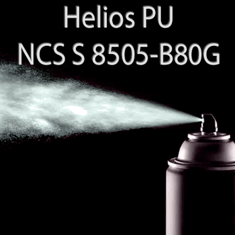 Аерозольна NCS S 8505-B80G шовковисто матова, 1 компонентна поліуретанова емаль HELIOS PU - 400м Аерозольна NCS S 8505-B80G шовковисто матова, 1 компонентна поліуретанова емаль HELIOS PU - 400м