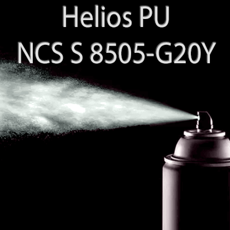 Аерозольна NCS S 8505-G20Y шовковисто матова, 1 компонентна поліуретанова емаль HELIOS PU - 400м Аерозольна NCS S 8505-G20Y шовковисто матова, 1 компонентна поліуретанова емаль HELIOS PU - 400м