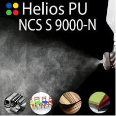 NCS S 9000-N шовковисто матова, 1 компонентна високоеластична поліуретанова емаль HELIOS PU - 1кг