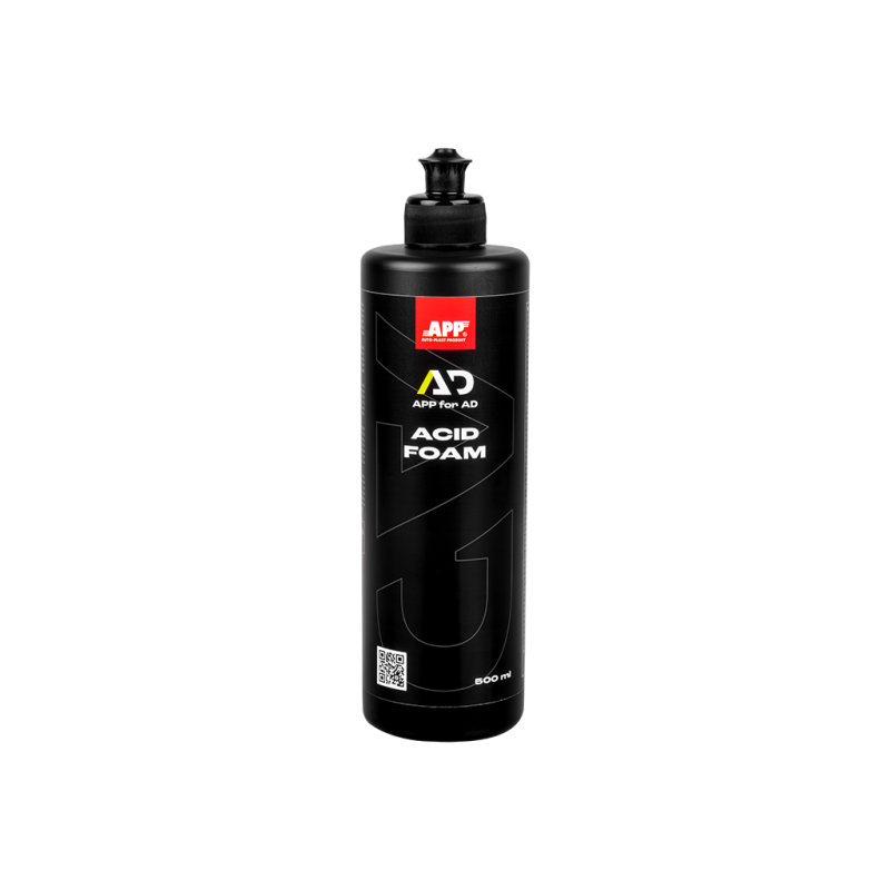 Концентрированная, слабокислотная активная пена для мойки автомобилей APP for AD Acid Foam - 0.5л Концентрированная, слабокислотная активная пена для мойки автомобилей APP for AD Acid Foam - 0.5л