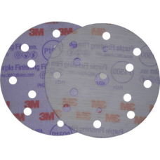 Абразивний диск 3M Hookit 260L+, ⌀150мм, 15 отворів, конфігурація LD861A - Р1200