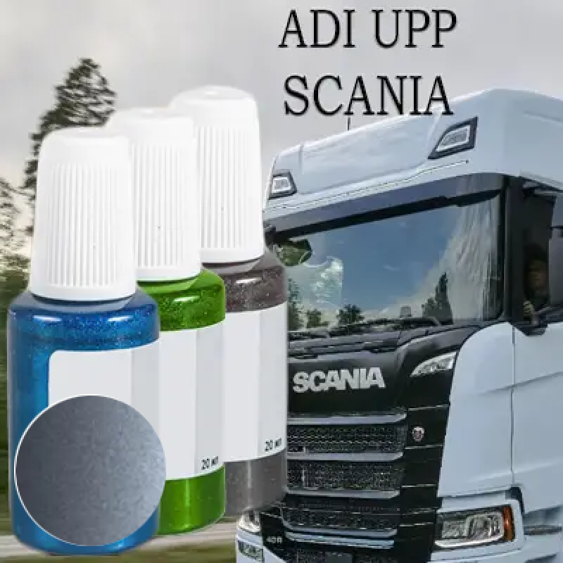 SCANIA X607 WEISSALLUMINIUM MET реставраційний флакон з пензликом ADI UPP - 20мл