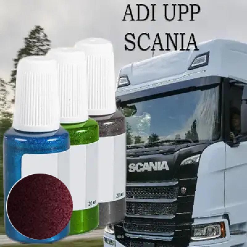 SCANIA 100284 BLACK AMBER MET реставраційний флакон з пензликом ADI UPP - 20мл