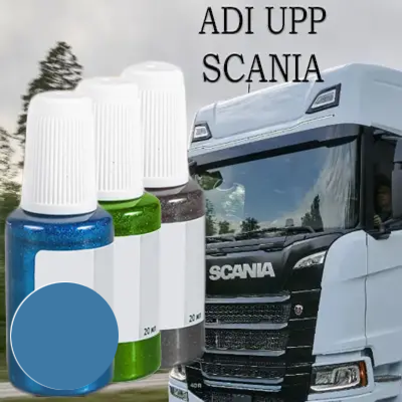 SCANIA 1366610 BLUE реставраційний флакон з пензликом ADI UPP - 20мл