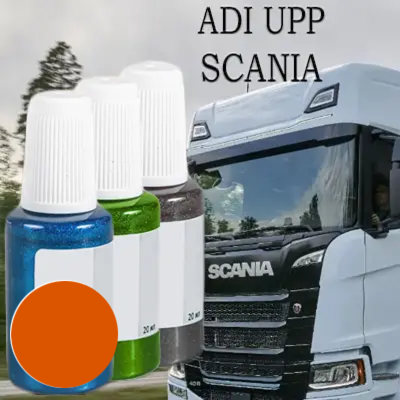 SCANIA 1366616 ORANGE реставраційний флакон з пензликом ADI UPP - 20мл