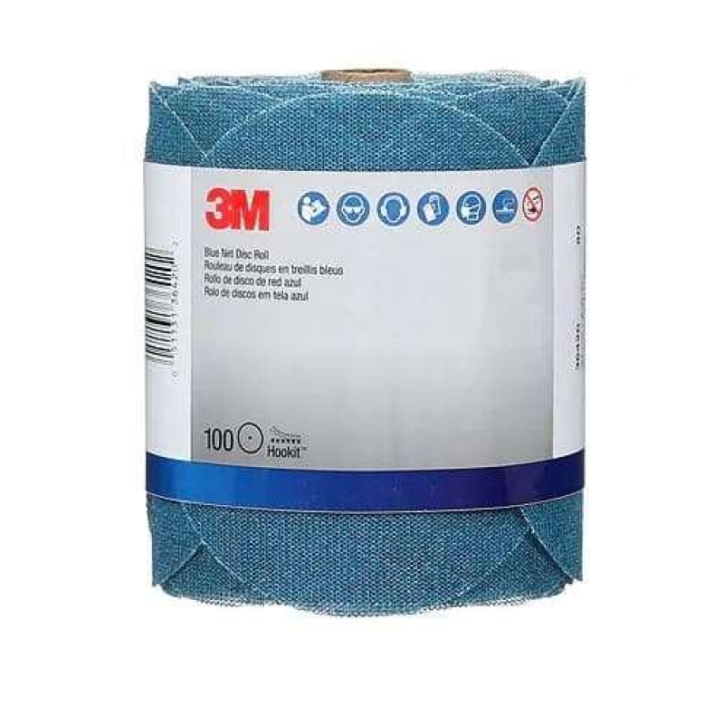 Абразивний диск на сітковій основі 3M Blue Net Discs, ⌀150мм - P240 (100шт)