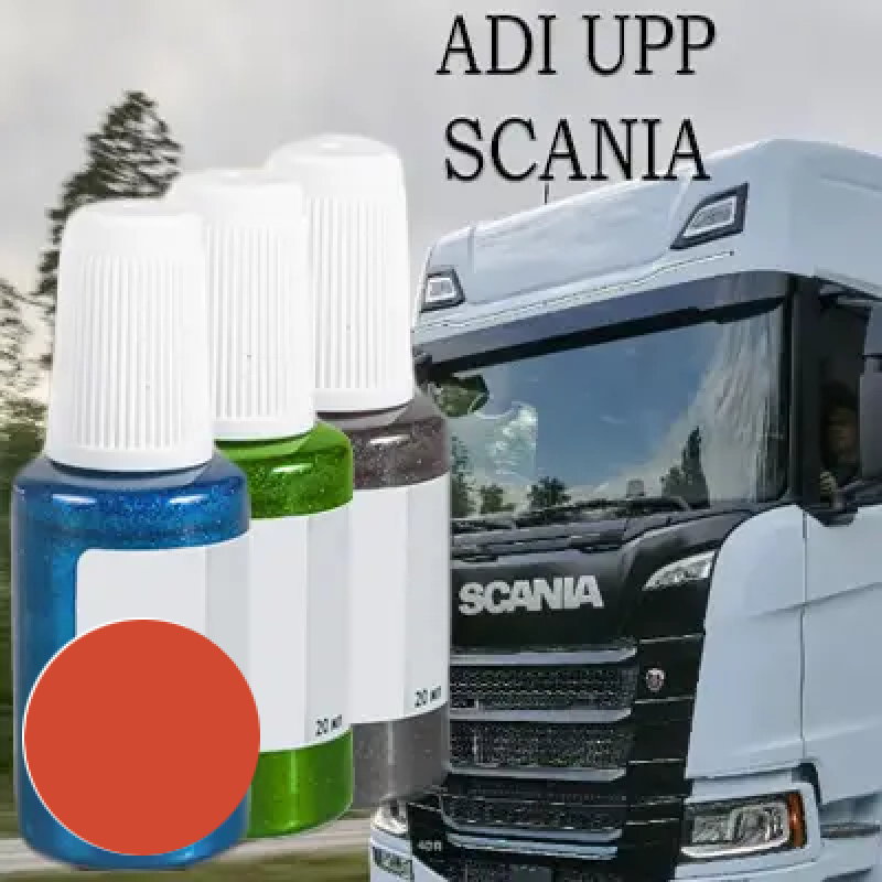 SCANIA 1366625 PAPRIKA RED реставраційний флакон з пензликом ADI UPP - 20мл