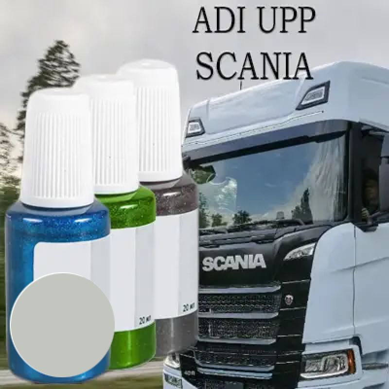 SCANIA 1366629 GREY RAL 7035 реставраційний флакон з пензликом ADI UPP - 20мл