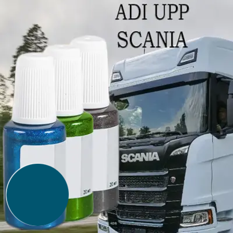 SCANIA 1366652 LIGHT BLUE RAL 5009 реставраційний флакон з пензликом ADI UPP - 20мл