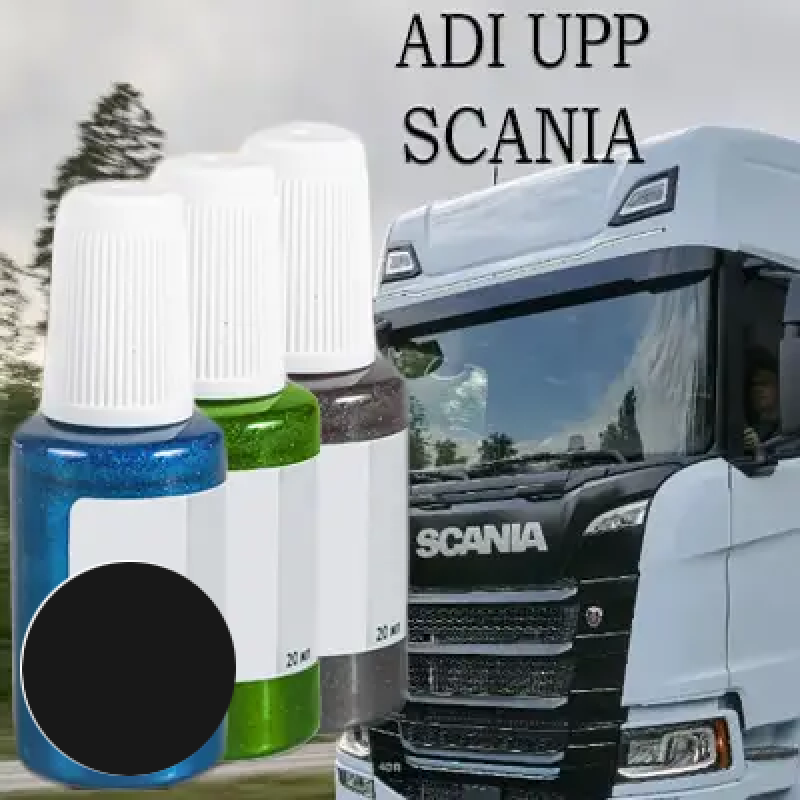 SCANIA 1366658 BLACK реставраційний флакон з пензликом ADI UPP - 20мл