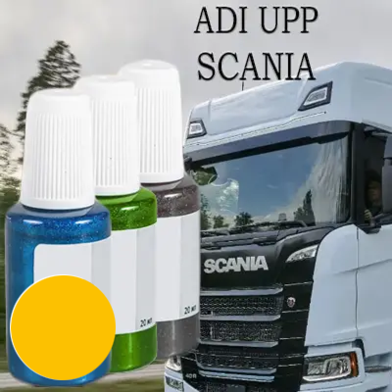 SCANIA 1366697 YELLOW реставраційний флакон з пензликом ADI UPP - 20мл