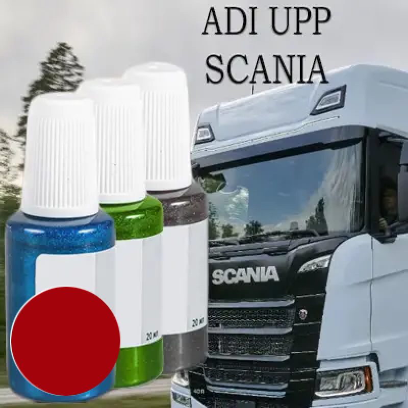SCANIA 1366969 RED реставраційний флакон з пензликом ADI UPP - 20мл