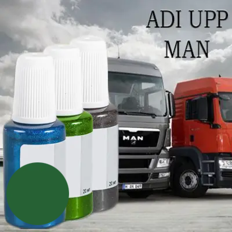 MAN 665 LAUBGRUEN (RAL 6002) реставраційний флакон з пензликом ADI UPP - 20мл
