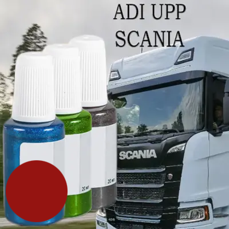 SCANIA 1366977 RED реставраційний флакон з пензликом ADI UPP - 20мл