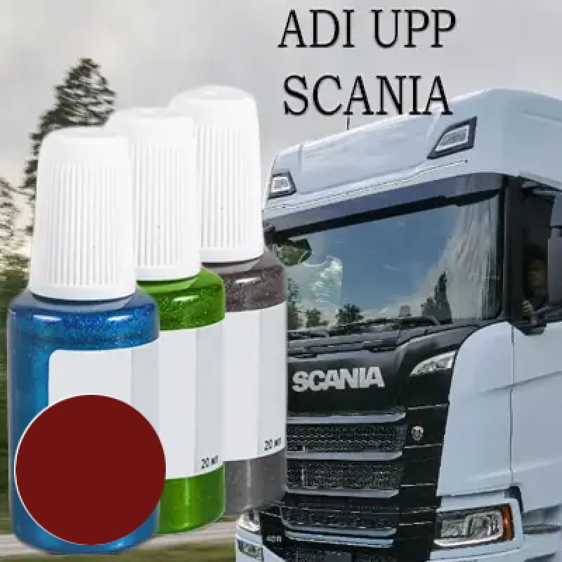 SCANIA 1396015 RED реставраційний флакон з пензликом ADI UPP - 20мл