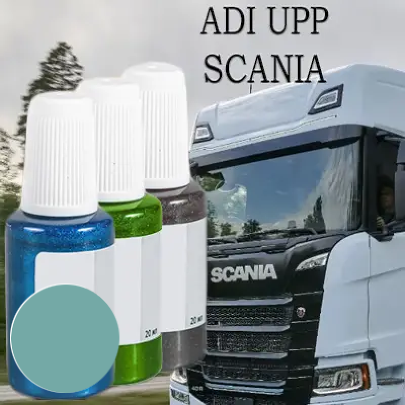 SCANIA 1396017 LIGHT GREEN RAL 6034 реставраційний флакон з пензликом ADI UPP - 20мл