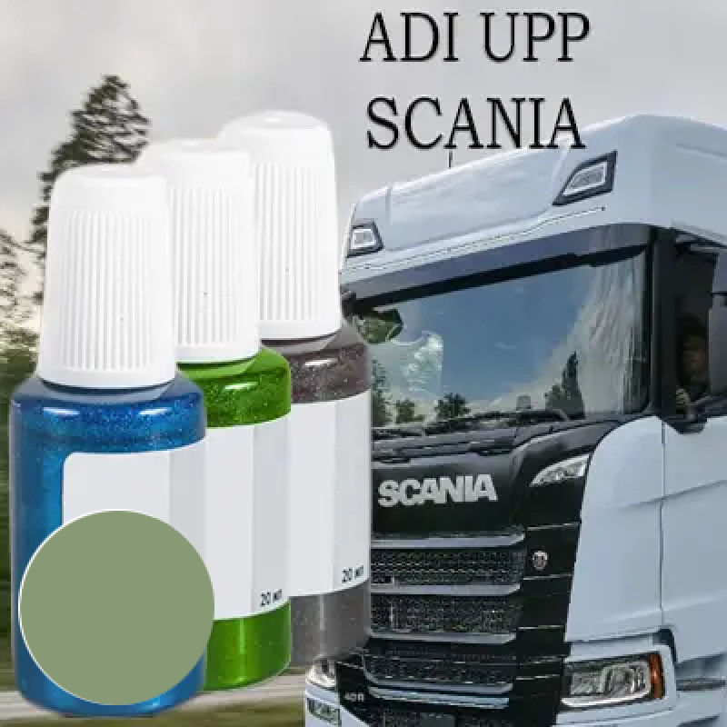 SCANIA 1396025 LIGHT GREEN RAL 6021 реставраційний флакон з пензликом ADI UPP - 20мл