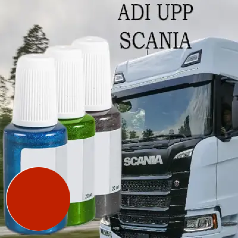 SCANIA 1396033 RED реставраційний флакон з пензликом ADI UPP - 20мл