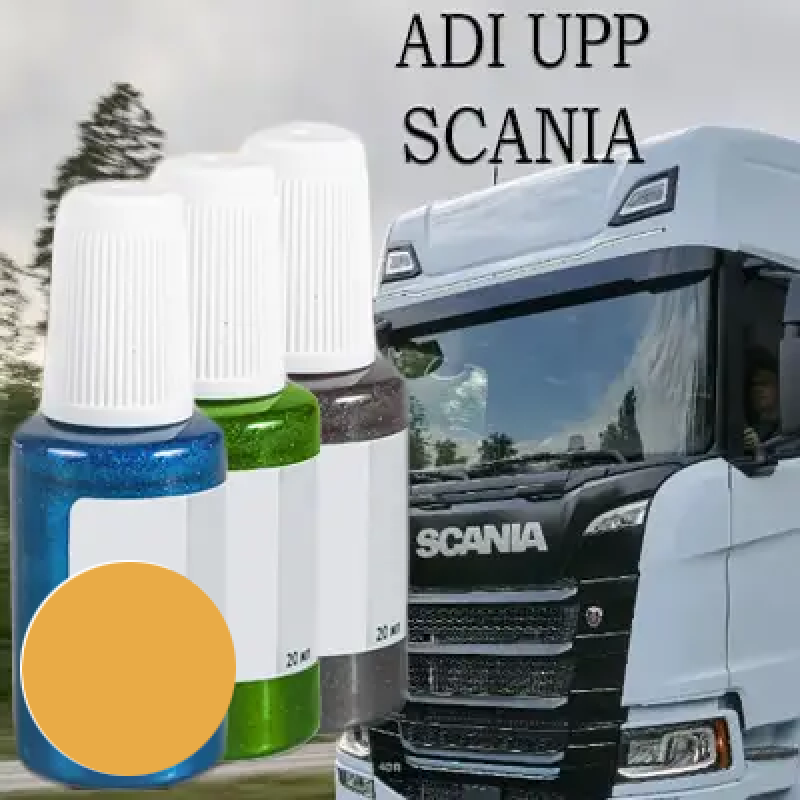 SCANIA 1396061 YELLOW реставраційний флакон з пензликом ADI UPP - 20мл