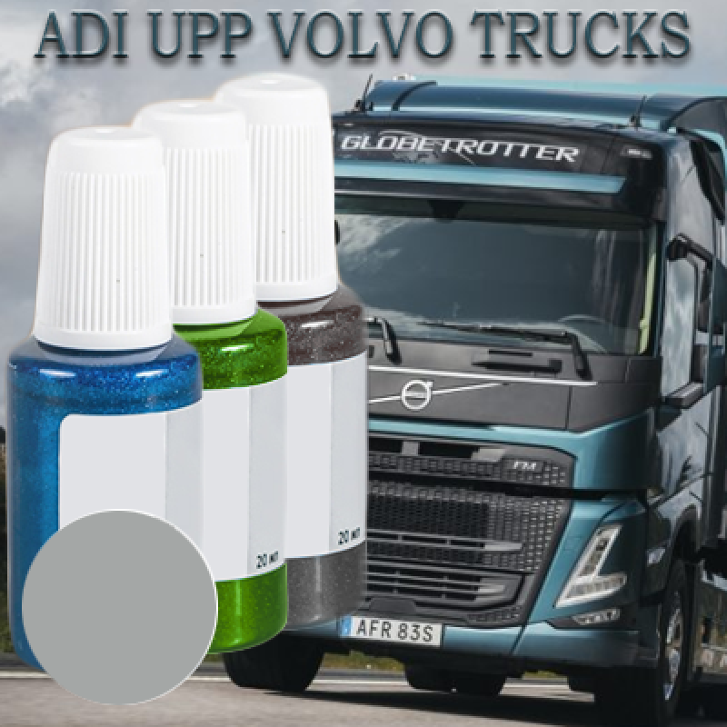 Volvo S98981 SILVER MET. (TRUCKS) реставраційний флакон з пензликом ADI UPP - 20мл