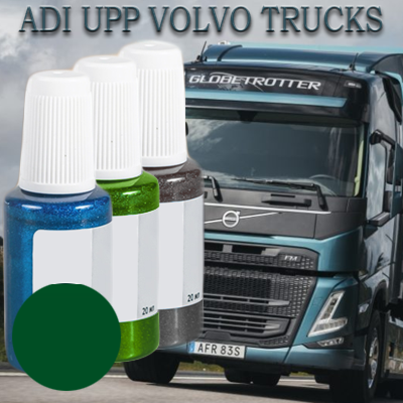 Volvo S98944 (06941) MONTANA GREEN BERKLEY 846 (TRUCKS) реставраційний флакон з пензликом ADI UPP - 20мл