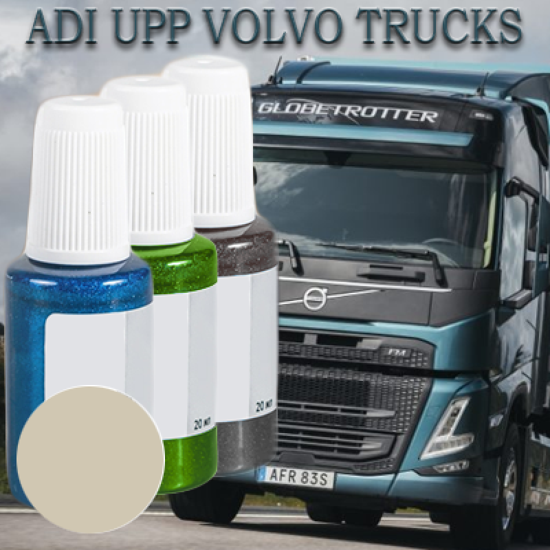 Volvo S98919 WHITE BEIGE (TRUCKS) реставраційний флакон з пензликом ADI UPP - 20мл