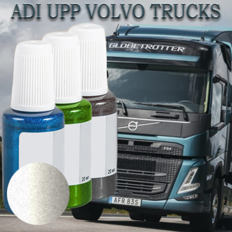 Volvo S98883 DIAMANT SILVER MET. (TRUCKS) реставраційний флакон з пензликом ADI UPP - 20мл